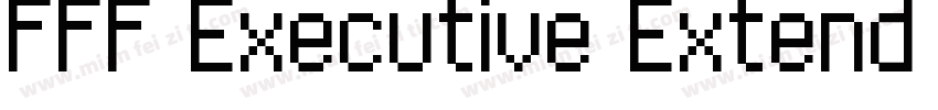FFF Executive Extend字体转换